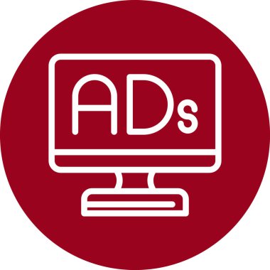 Vektör illüstrasyonu, seo modern simge