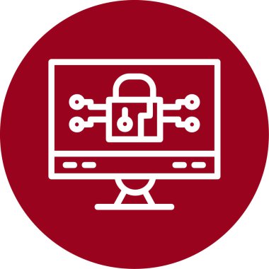 Modern b 'nin vektör illüstrasyonu kilit simgesinden yoksun