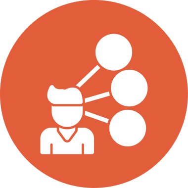 Seo simgesinin vektör illüstrasyonu