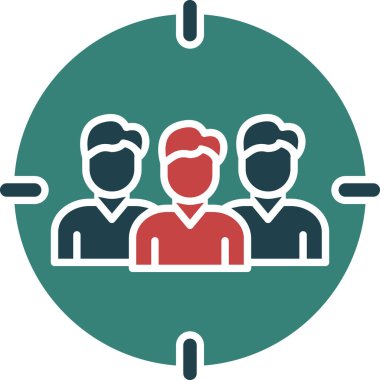 İnsanların vektör illüstrasyonu