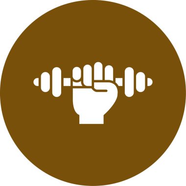 Bir insan el simgesinin vektör illüstrasyonu