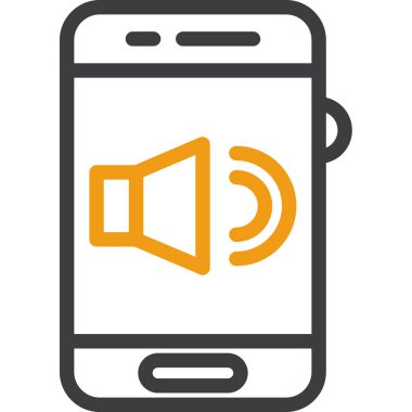 konuşma baloncuğu simgesi olan cep telefonu