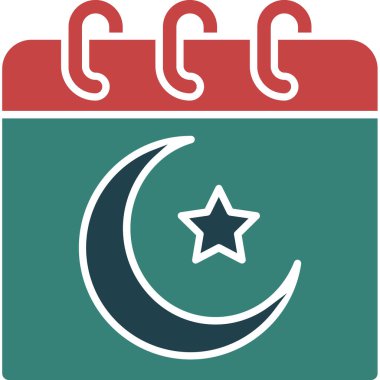 İslami İslam simgesi - taslak biçimi