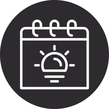 Seo simgesi, seo ve reklamcılığın vektör illüstrasyonu