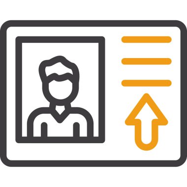 Dizin ve harita simgesi olan bir adamın vektör illüstrasyonuName