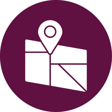 dağıtım simgesi, vektör illüstrasyonu, paket