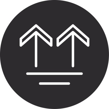 Bir ev simgesinin vektör illüstrasyonu