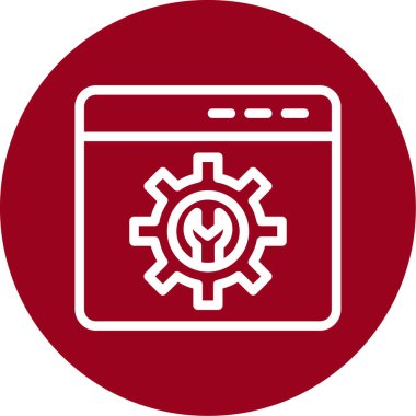 Vektör dişli simge tasarlamak