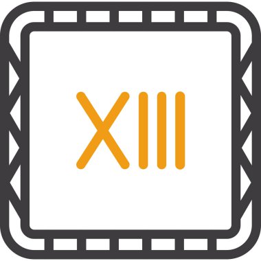 2 numaralı takvimin simgesi