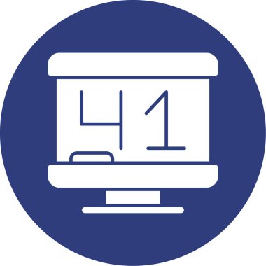 seo modern simgesinin vektör illüstrasyonu