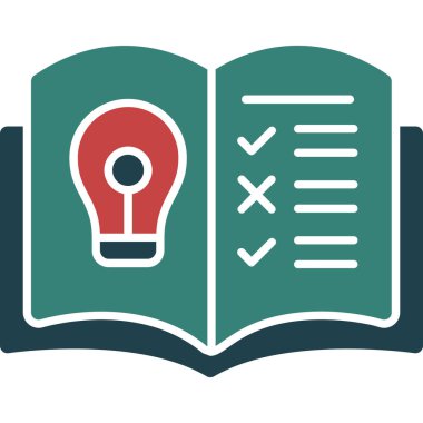 Eğitim simgesinin vektör illüstrasyonu