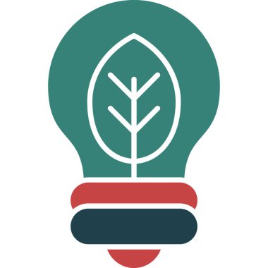 Ampul, ağ simgesi, vektör illüstrasyonu