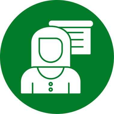 Modern simgenin vektör illüstrasyonu