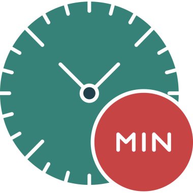 Saatin vektör illüstrasyonu