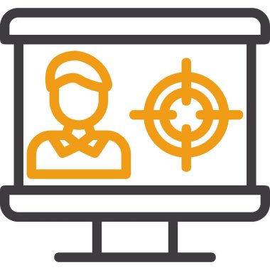 iş yönetimi vektör illüstrasyonu