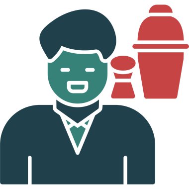 Avatar simgesi, vektör illüstrasyonu