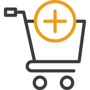 Alışveriş arabası. Basit tasarım