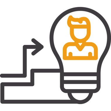 ampul fikri ışık simgesi