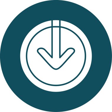 Ok. Web simgesi basit tasarım