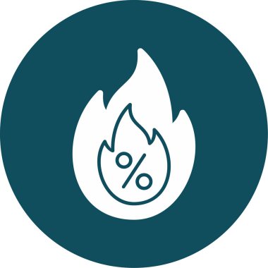 Simge vektör resimlemesini ateşle