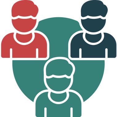 Grubun vektör illüstrasyonu