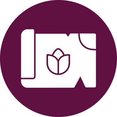 Açık kitabın vektör simgesi