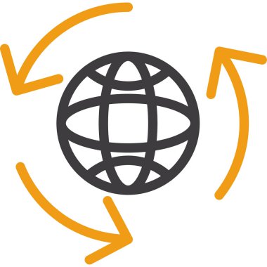 özet biçiminde genel internet ağ simgesi