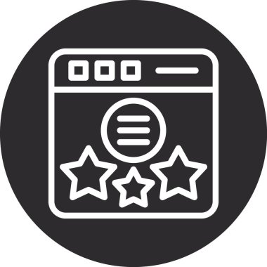 seo modern simgesinin vektör illüstrasyonu