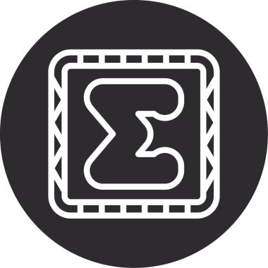 Modern b 'nin vektör illüstrasyonu eksik simgesi