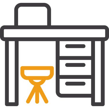 Bir belge simgesinin vektör illüstrasyonu