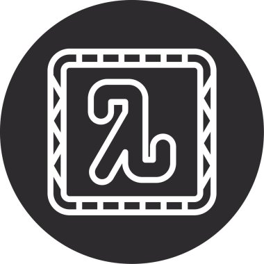 Modern b 'nin vektör illüstrasyonu eksik simgesi