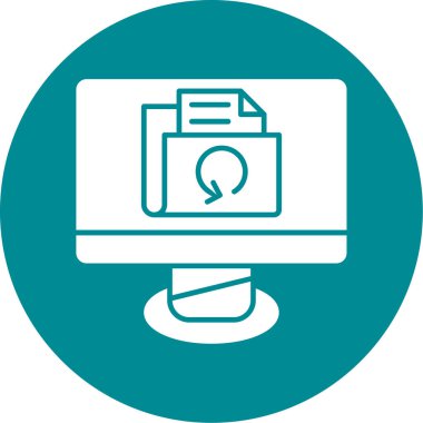 seo modern simgesinin vektör illüstrasyonu