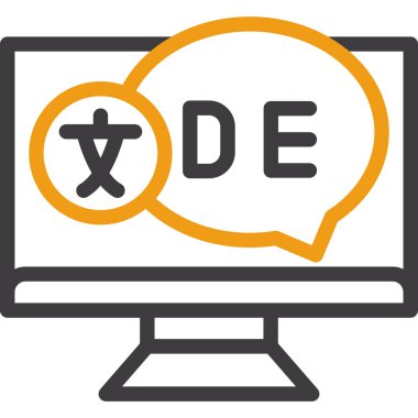 Almanca ve bilgisayar. Basit tasarım