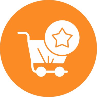 Bir araba simgesinin vektör illüstrasyonu