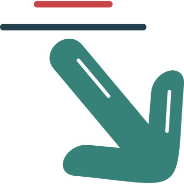 el simgesi, vektör illüstrasyonu