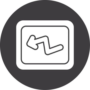 ok simgesinin vektör illüstrasyonu