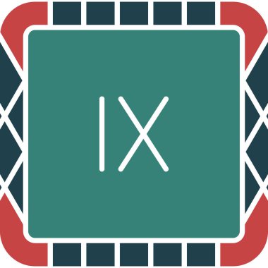 x harfi logo simgesi, vektör illüstrasyonu