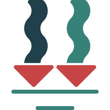 Bir simgenin vektör illüstrasyonu