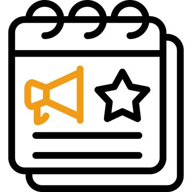 Takvim. Web simgesi basit tasarım