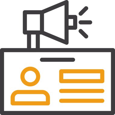 haber simgesi. vektör illüstrasyon