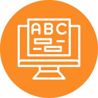 Seo simgesinin vektör illüstrasyonu