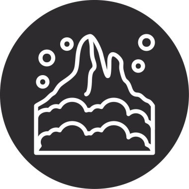 Gıda simgesinin vektör illüstrasyonu