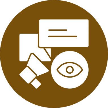 seo modern simgesinin vektör illüstrasyonu