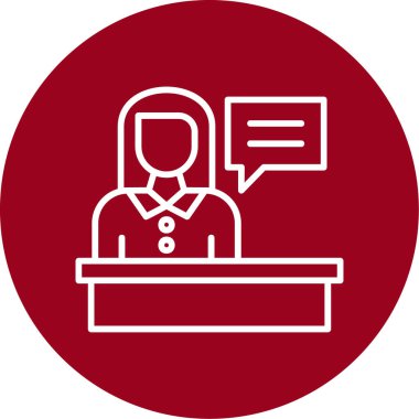 Bir kadın ve erkeğin vektör çizimi