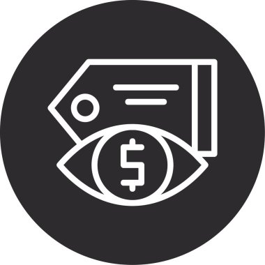 para simgesi vektör illüstrasyonu