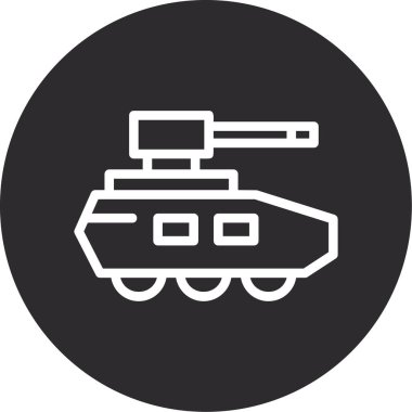 askeri simge vektör illüstrasyonu