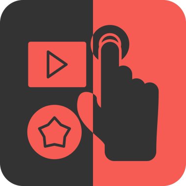 Kamera. Web simgesi basit illüstrasyon