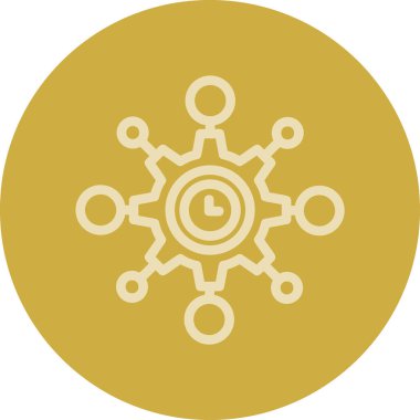 seo modern simgesinin vektör illüstrasyonu