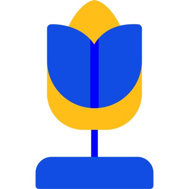 Paskalya yumurtası ikonu vektör çizimi