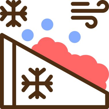 kış kar kış ikonu